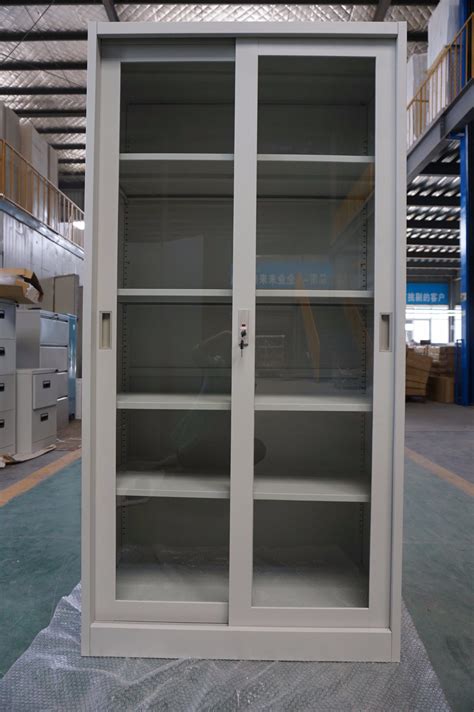 glass steel cabinet|glass door metal cabinet.